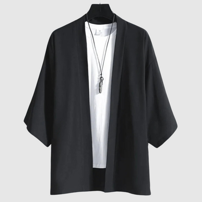 Mænds Premium Letvægts Afslappet Pasform Kimono