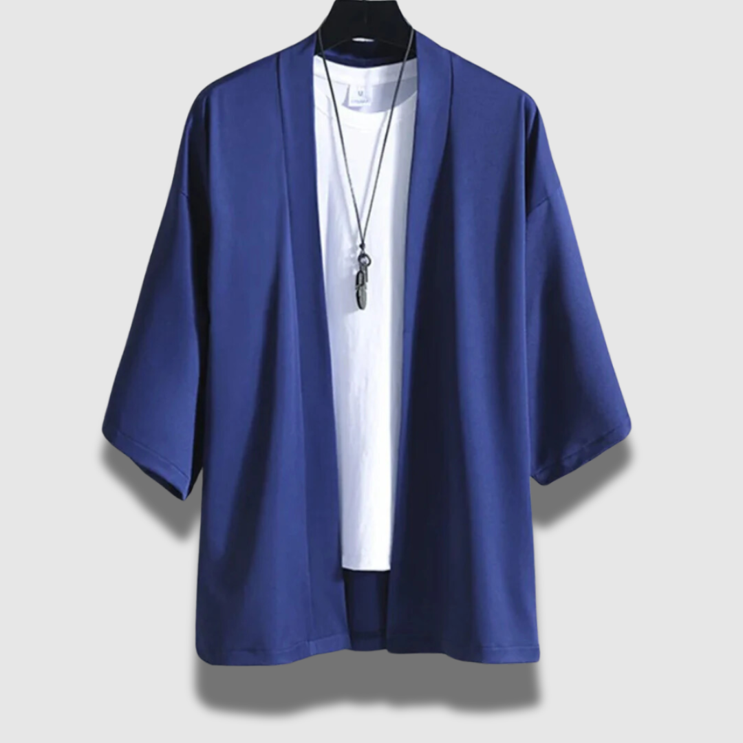 Mænds Premium Letvægts Afslappet Pasform Kimono
