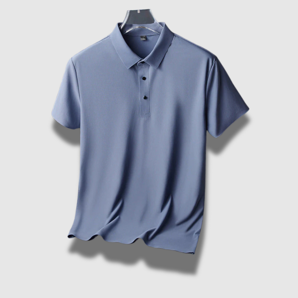 Polo in seta leggera Premium da uomo