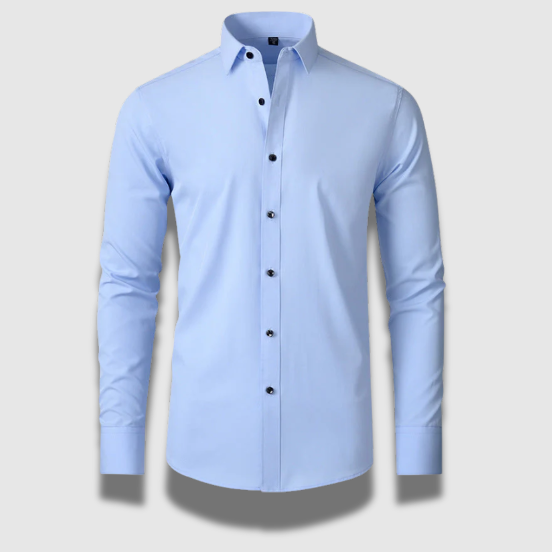 Camicia da uomo premium elasticizzata e antipiega