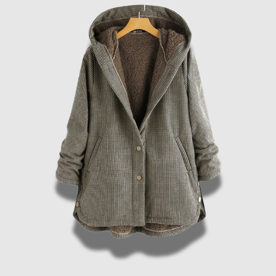 Cappotto lungo isolato Premium da donna