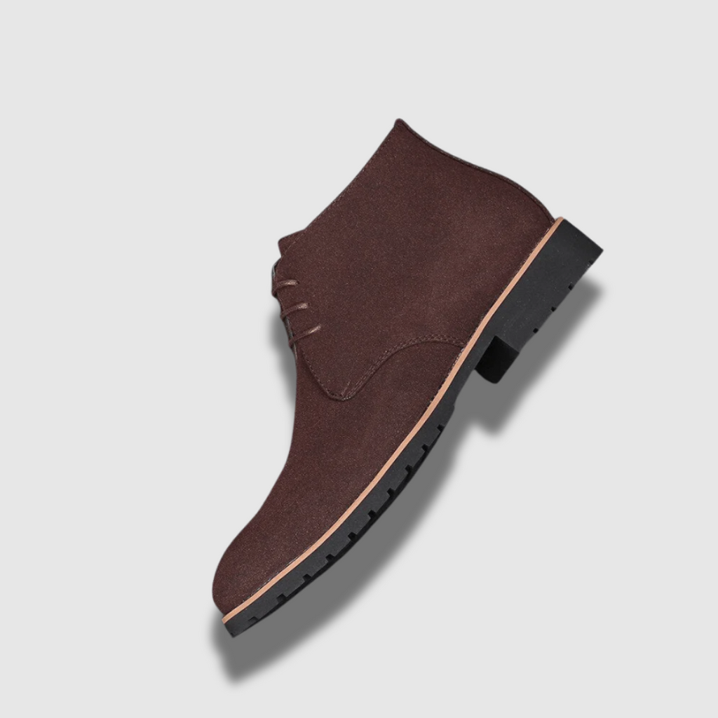 Scarpe classiche scamosciate sofisticate e resistenti da uomo