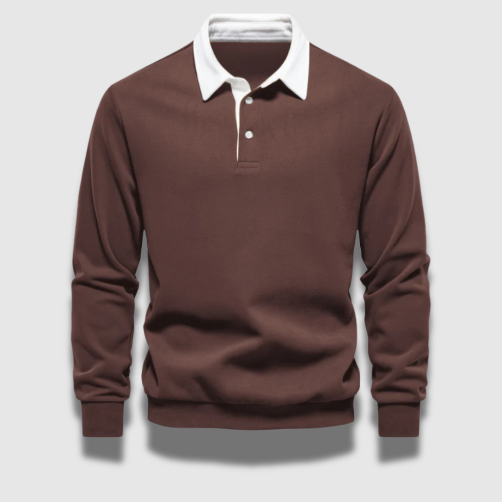 Maglione a maglia da uomo traspirante e casual