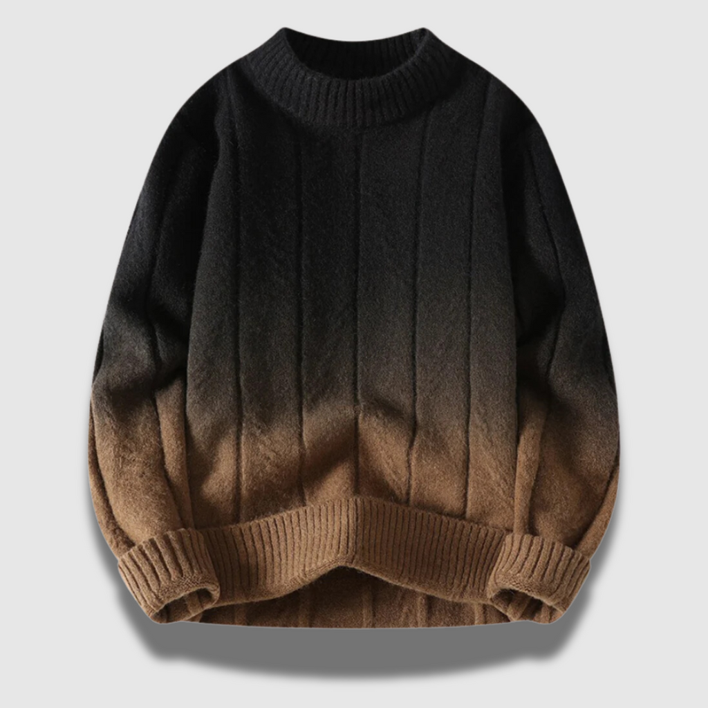 Maglione da uomo Premium, morbido e confortevole, con motivo a gradi