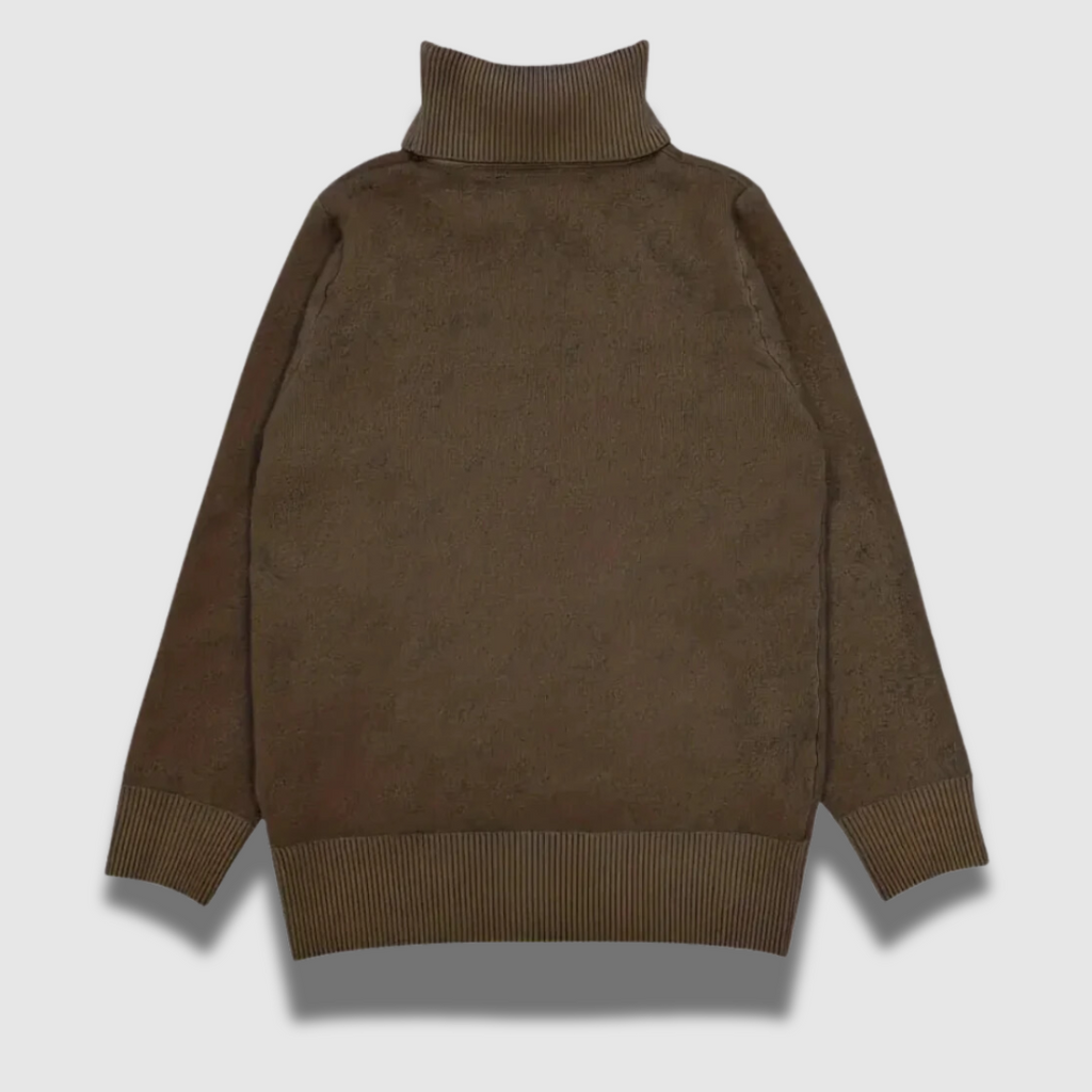 Maglione dolcevita morbido e caldo da donna