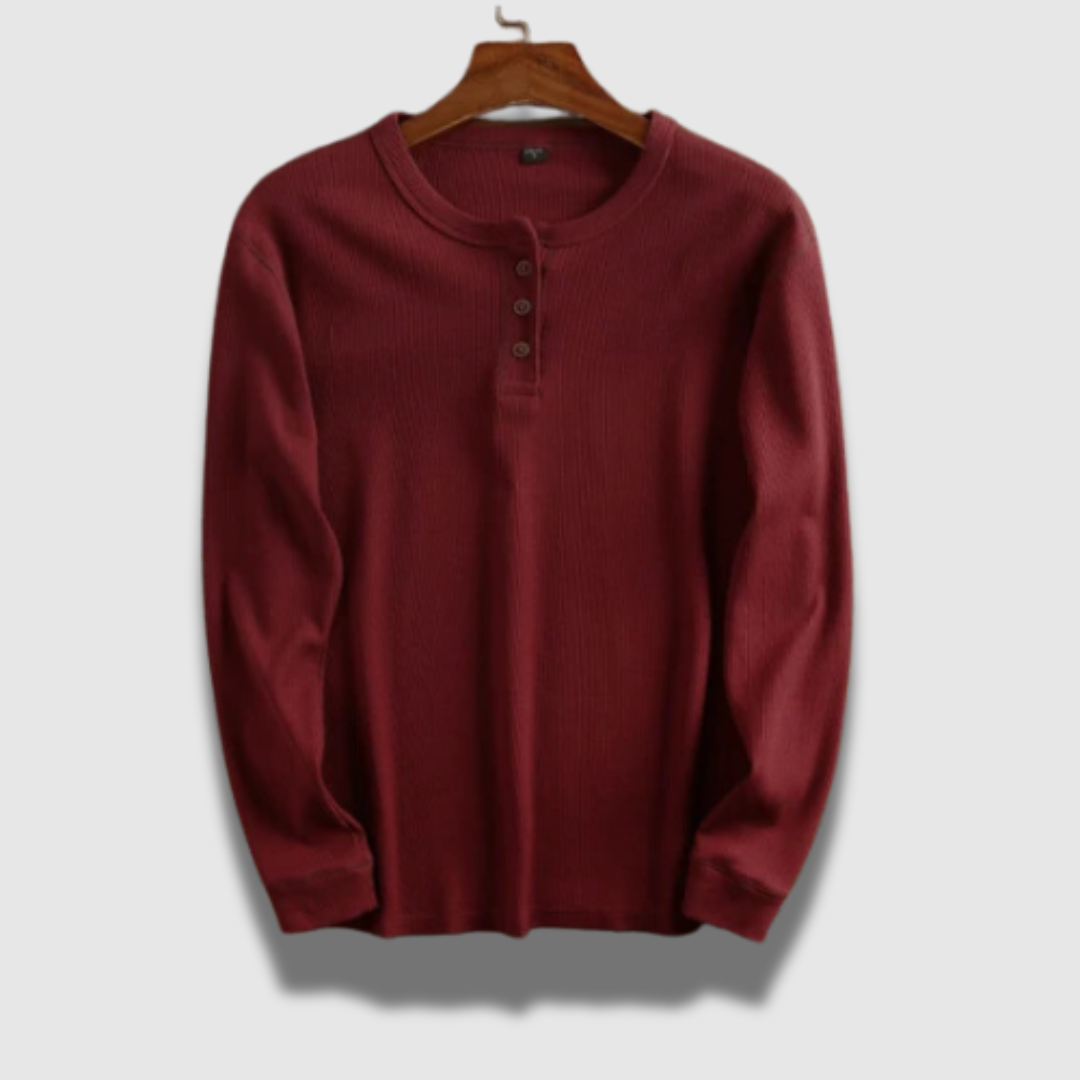 Camicia Henley Premium traspirante da uomo