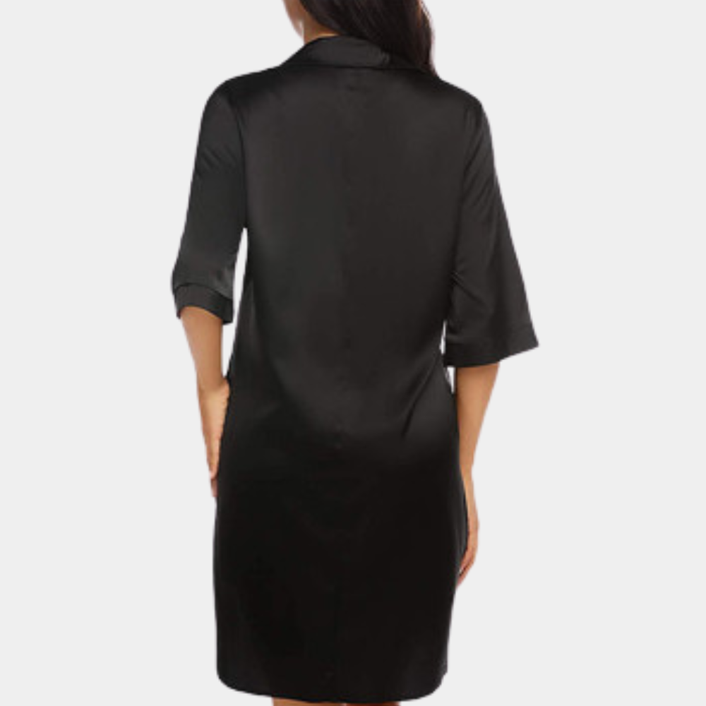 Donne lussuosa morbidezza confortevole camicia da notte