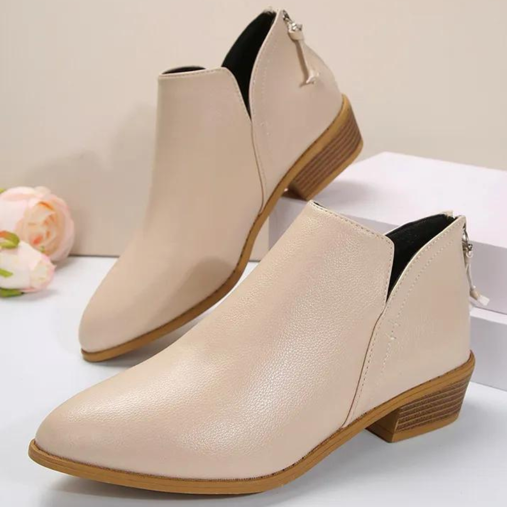 Eleganti stivali corti da donna - Scarpe comode