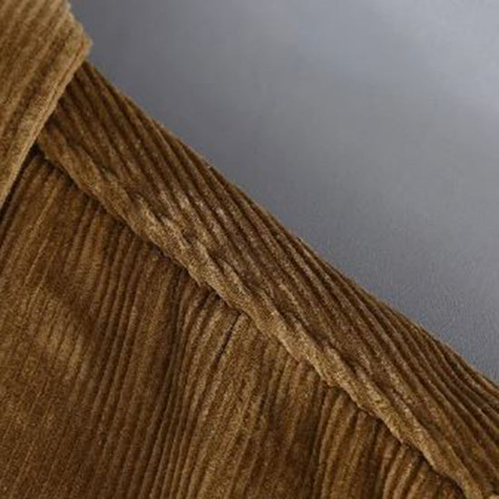 Giacca in pile - Classica - A coste - Ideale per l'inverno