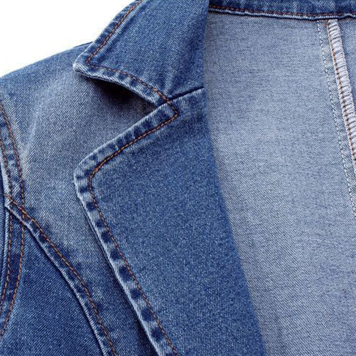 Blazer elegante in denim da donna