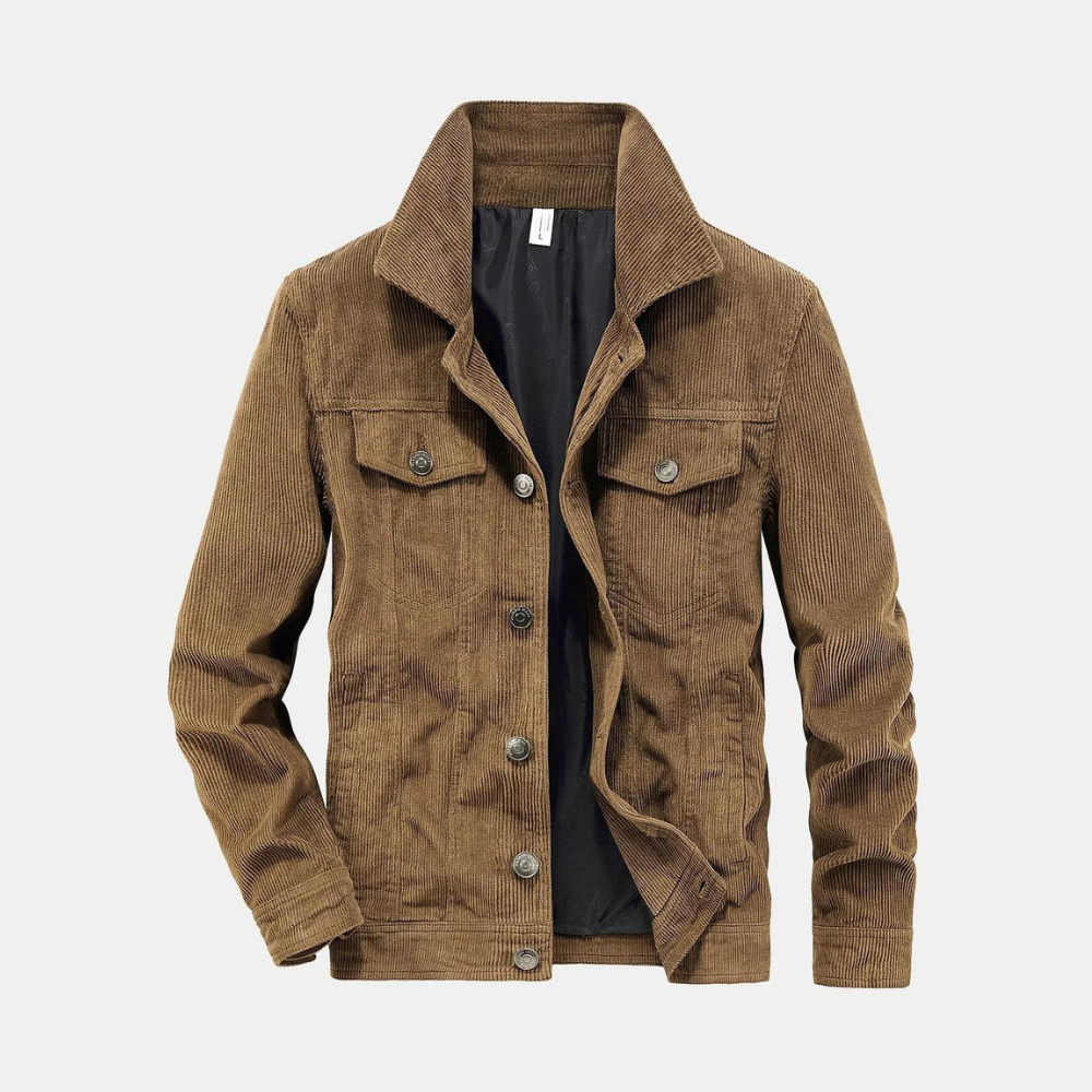 Giacca in velluto a coste da uomo - stile elegante e comfort funzionale