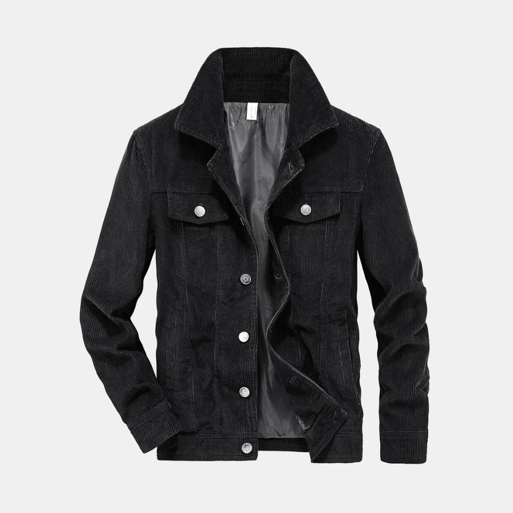 Giacca in velluto a coste da uomo - stile elegante e comfort funzionale