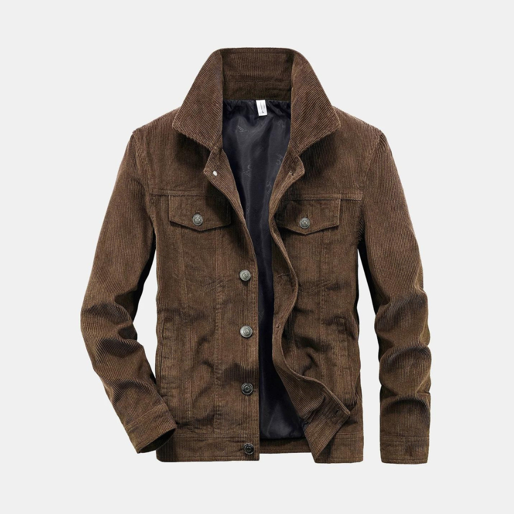 Giacca in velluto a coste da uomo - stile elegante e comfort funzionale