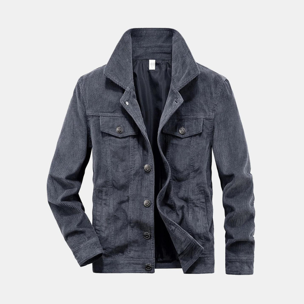 Giacca in velluto a coste da uomo - stile elegante e comfort funzionale