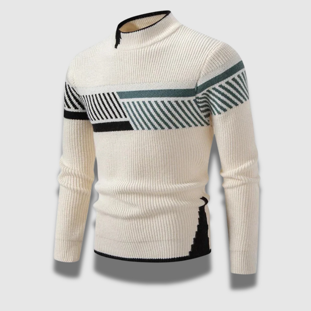 Maglione da uomo in maglia morbida e calda