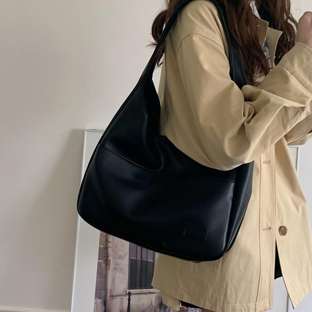 Borsa a tracolla elegante e spaziosa in pelle premium da donna - Resistente