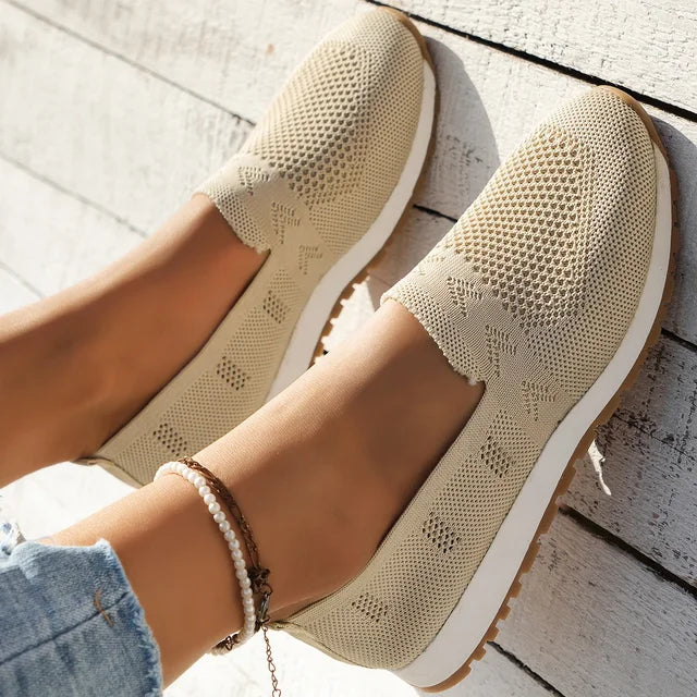 Mocassini in rete comfort da donna