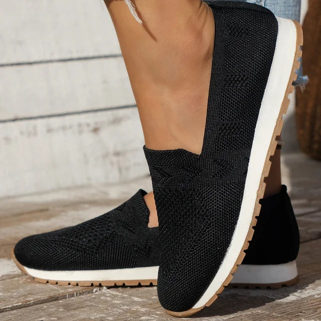 Mocassini in rete comfort da donna