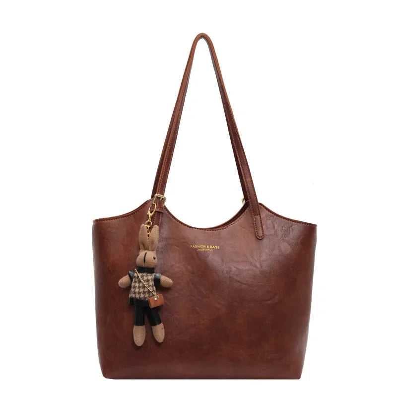 Elegante borsa a tracolla in pelle vegana per donna - Borsa versatile per tutti i giorni