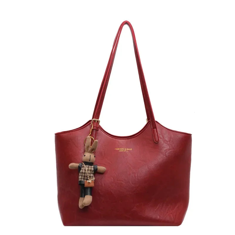 Elegante borsa a tracolla in pelle vegana per donna - Borsa versatile per tutti i giorni