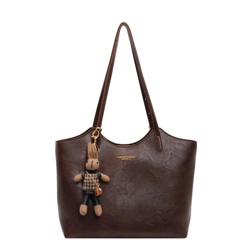 Elegante borsa a tracolla in pelle vegana per donna - Borsa versatile per tutti i giorni