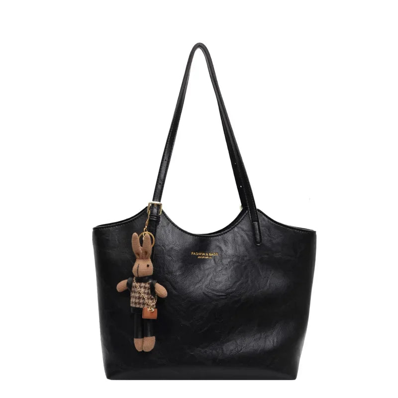 Elegante borsa a tracolla in pelle vegana per donna - Borsa versatile per tutti i giorni