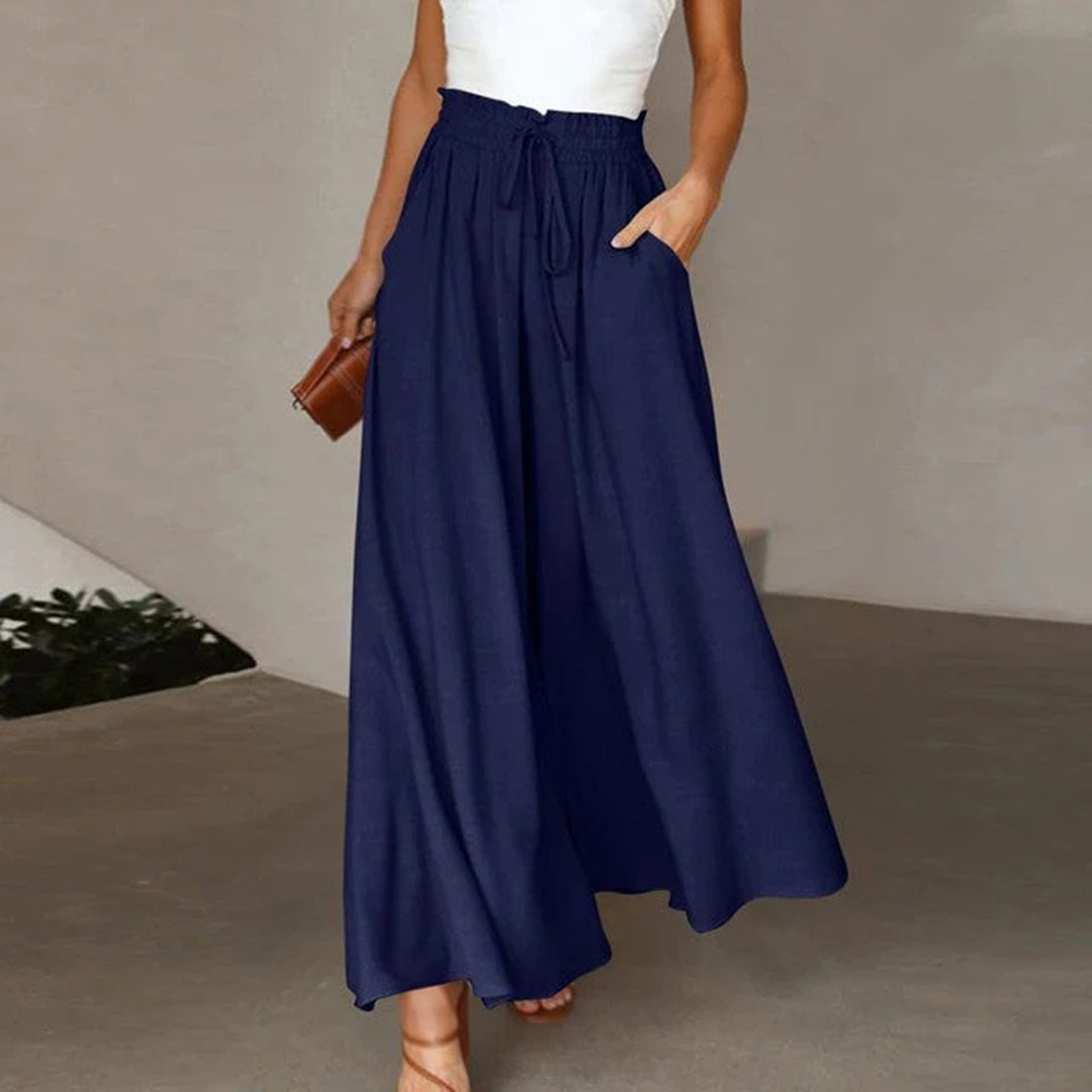 Pantaloni eleganti palazzo da donna