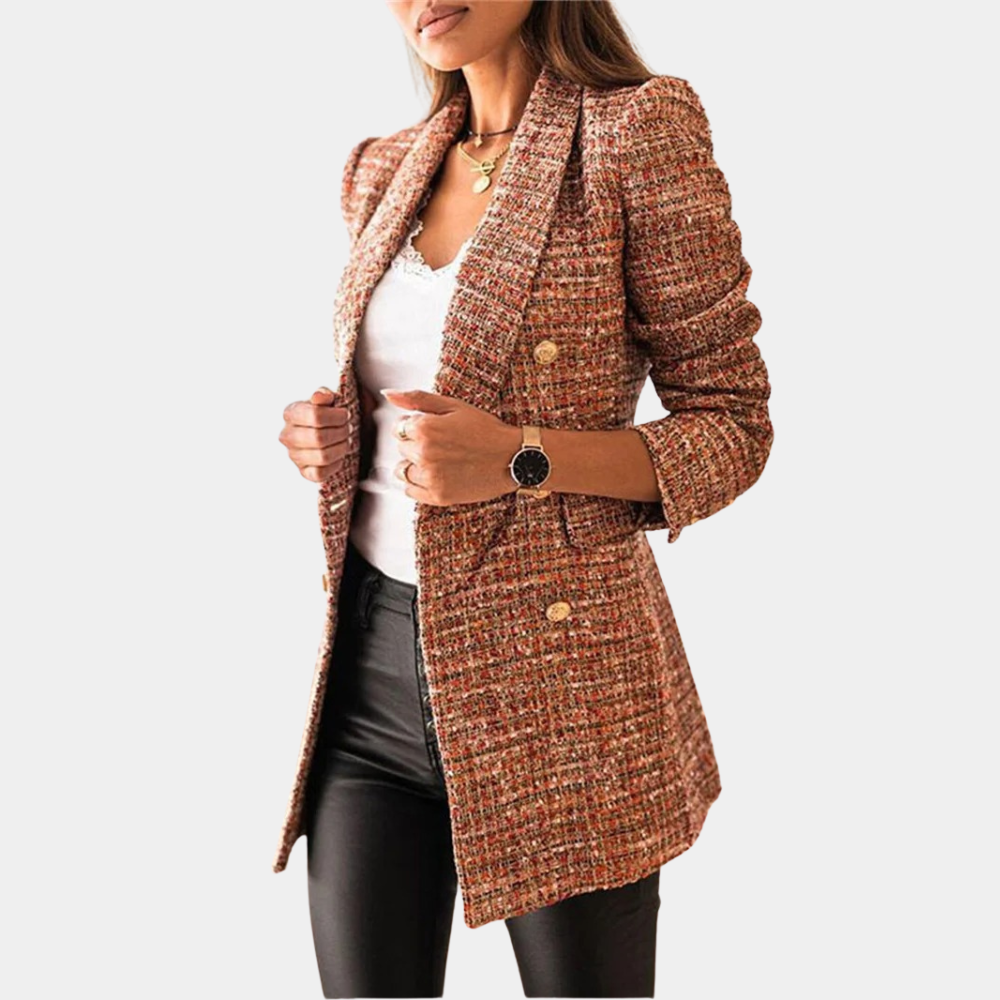 Blazer sartoriale da donna, elegante, versatile e di alta qualità