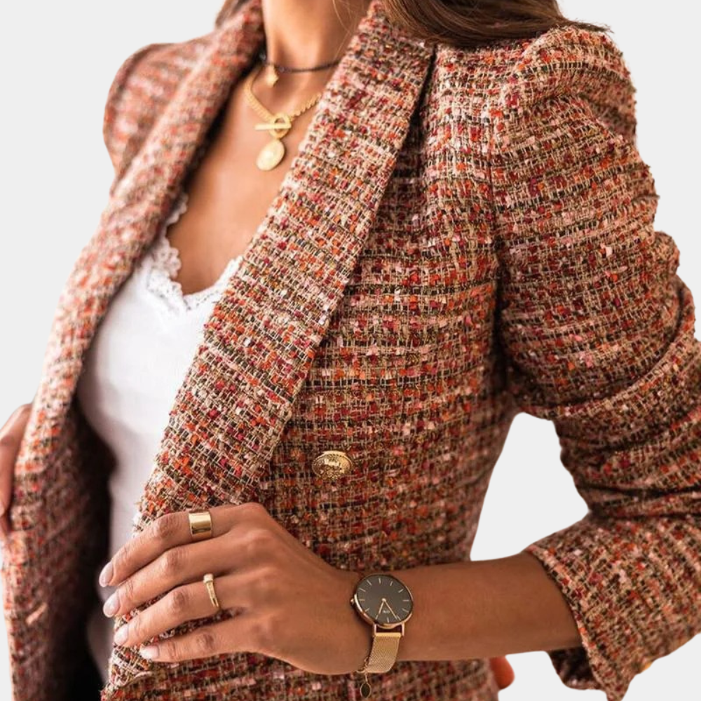 Blazer sartoriale da donna, elegante, versatile e di alta qualità