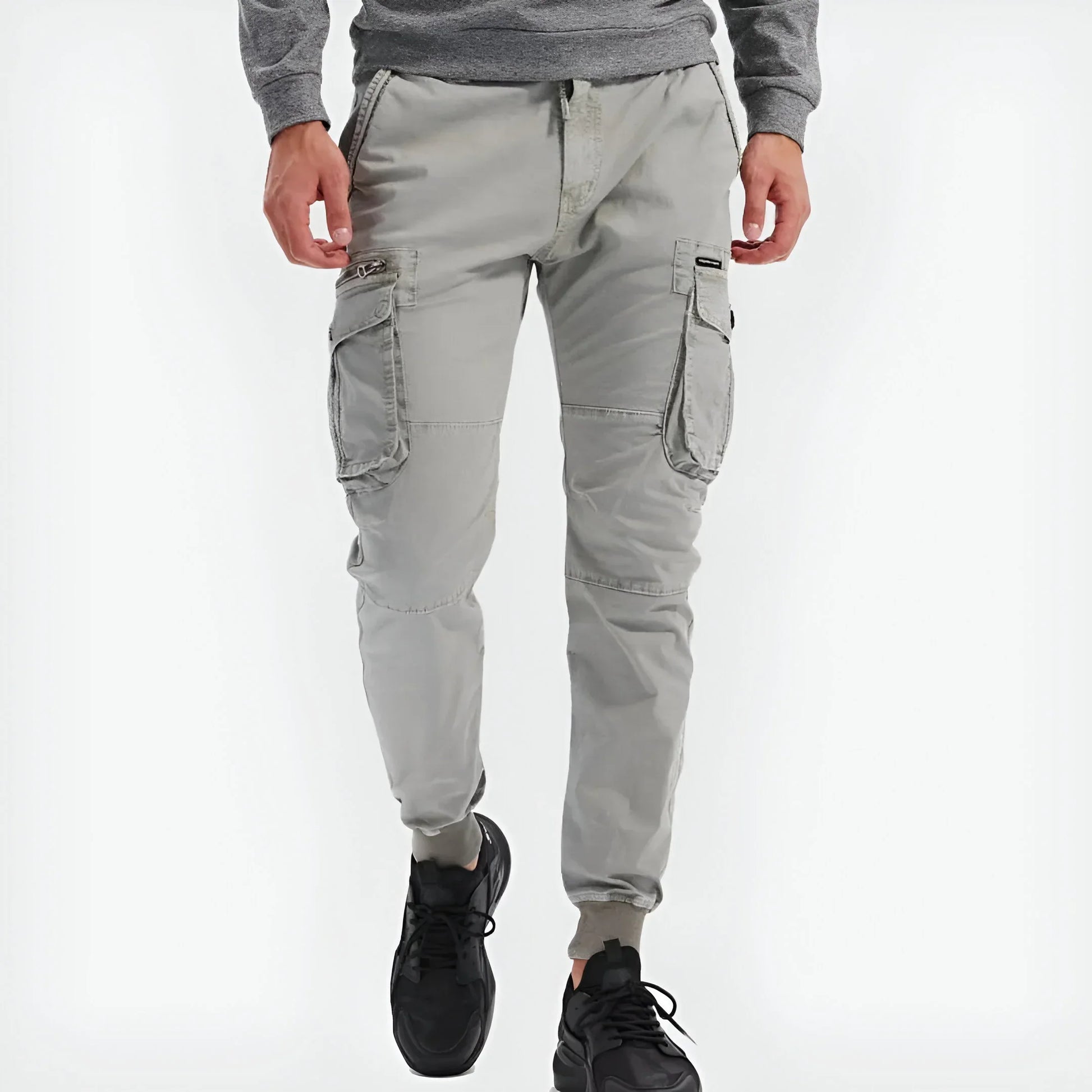 Pantaloni cargo casual in cotone premium da uomo - Stile elegante per tutti i giorni