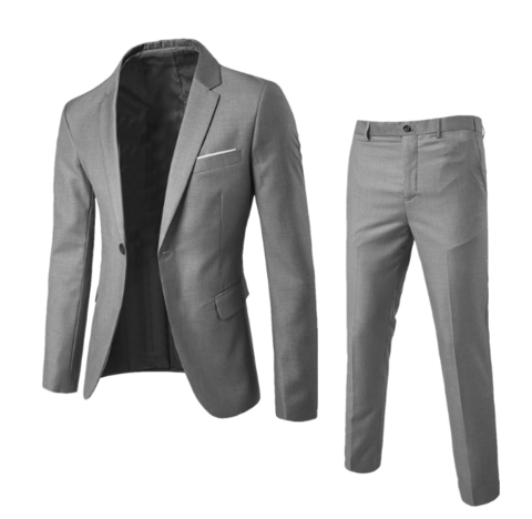 Abito formale sartoriale moderno premium da uomo