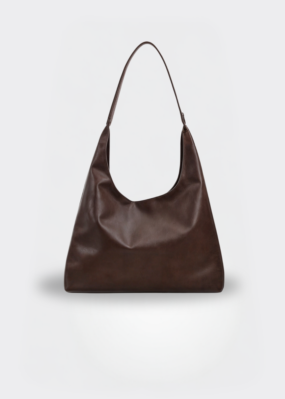 Borsa grande da donna – borsa in pelle vegana con cerniera