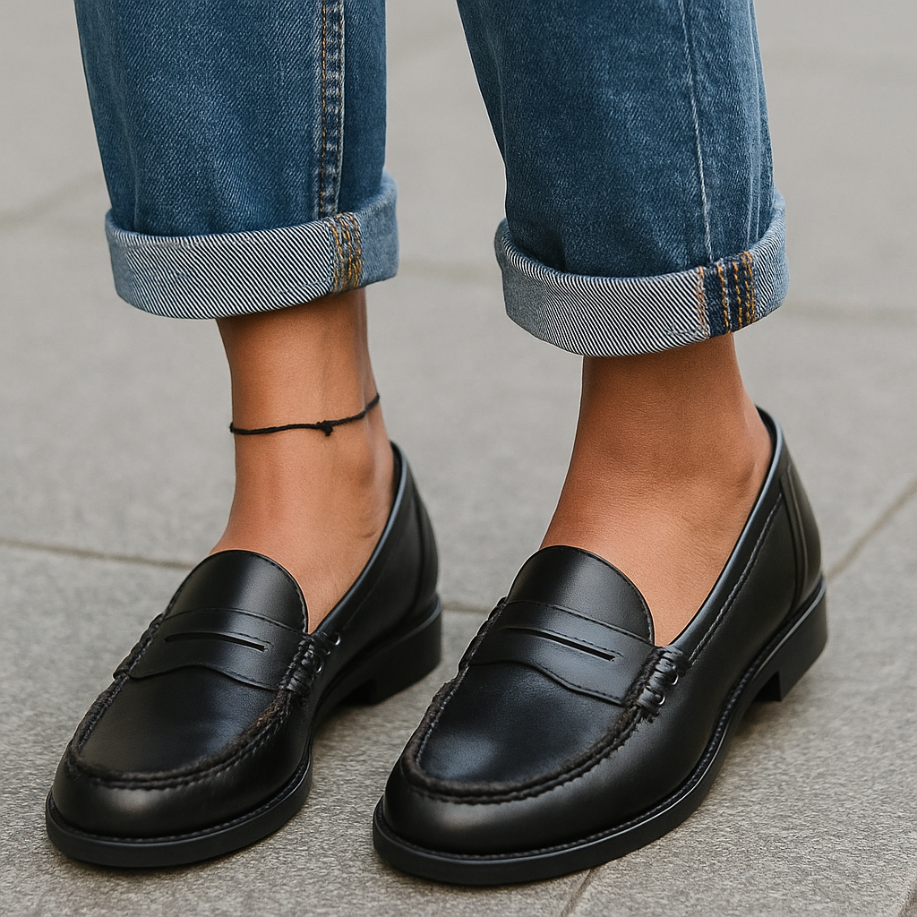 Mocassini donna eleganti in pelle scamosciata – stile classico e comfort