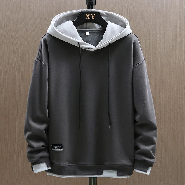 Felpa con cappuccio premium da uomo - Comfort casual quotidiano
