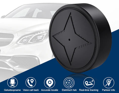 Mini localizzatore GPS – Dispositivo di tracciamento in tempo reale per auto, bambini, animali domestici e oggetti di valore – Strumento compatto magnetico per la sicurezza