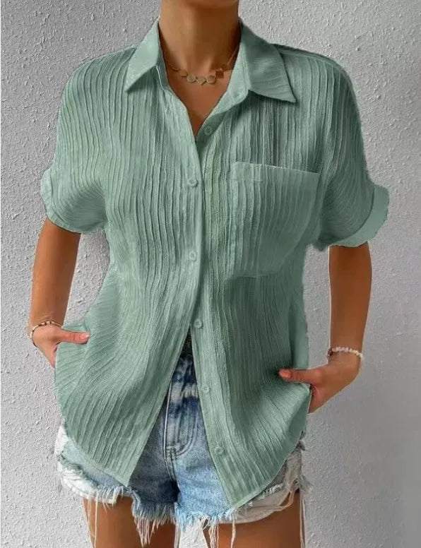 Camicetta a manica corta Classic Premium da donna