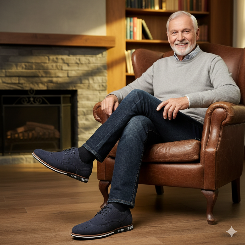 Scarpe basse stringate in pelle scamosciata nera da uomo