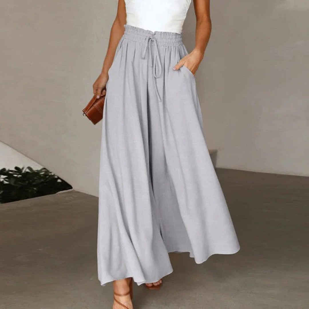 Pantaloni eleganti palazzo da donna