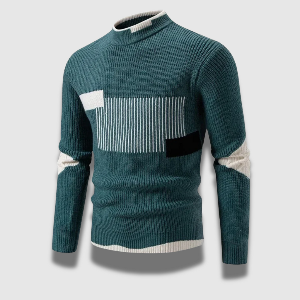Maglione da uomo in maglia morbida e calda