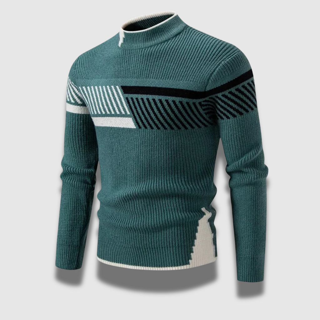 Maglione da uomo in maglia morbida e calda
