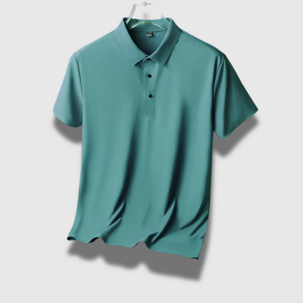 Polo in seta leggera Premium da uomo