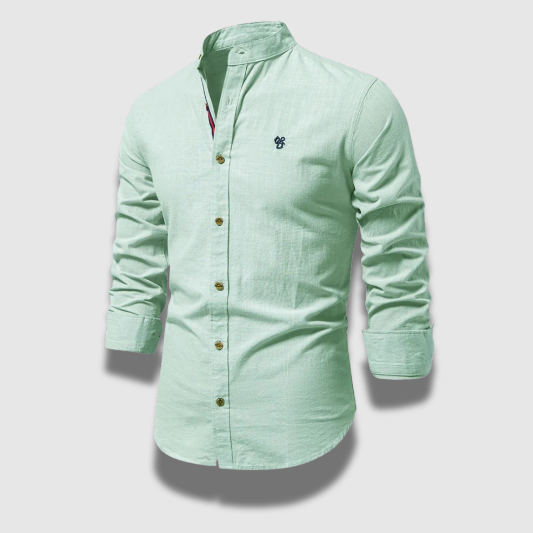 Camicia a maniche lunghe da uomo Premium, resistente e confortevole