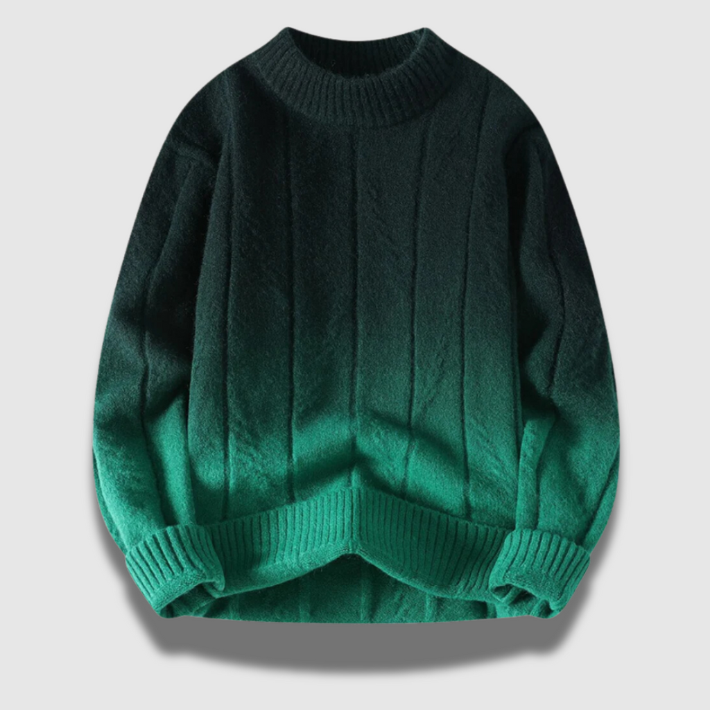 Maglione da uomo Premium, morbido e confortevole, con motivo a gradi