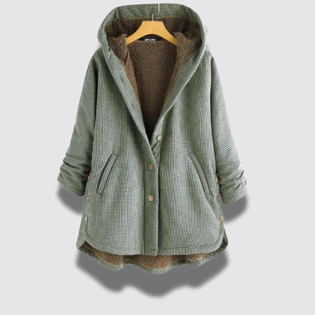 Cappotto lungo isolato Premium da donna