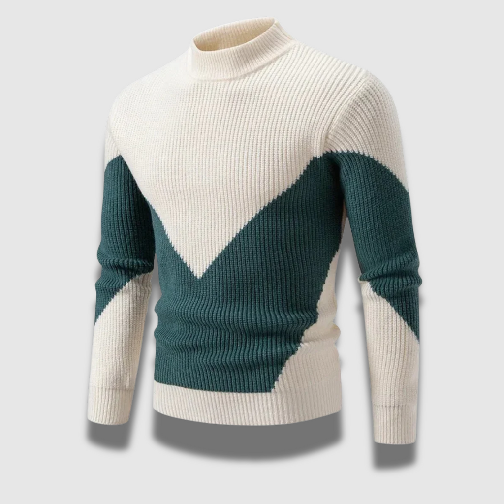 Maglione da uomo in maglia morbida e calda
