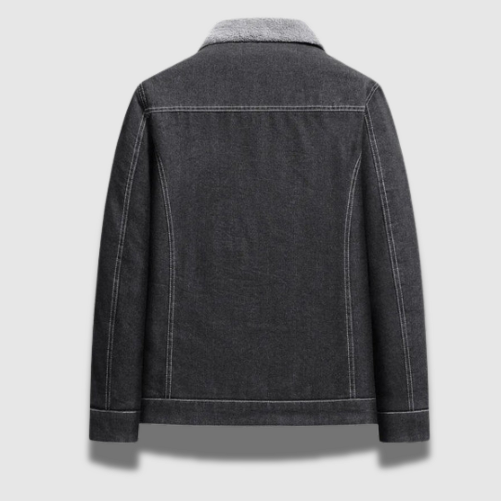 Giacca in denim da uomo premium e resistente