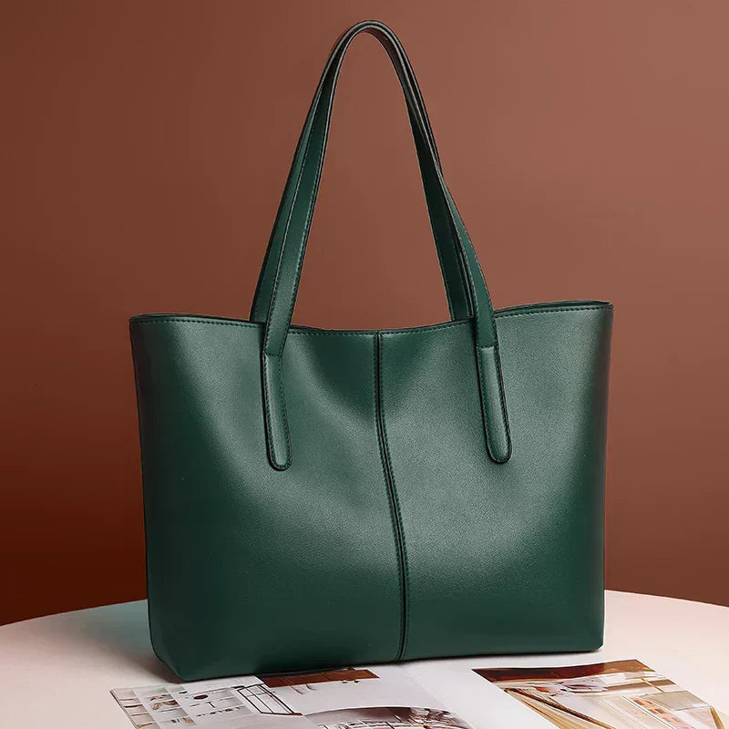 Elegante borsa a tracolla in pelle vegana