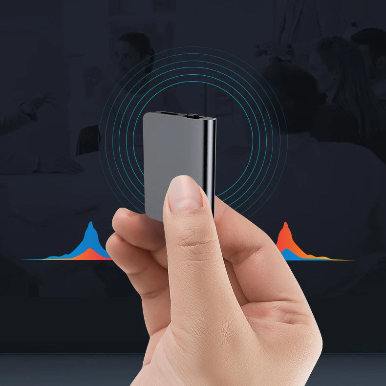 Mini registratore microfonico spia professionale ultrasottile
