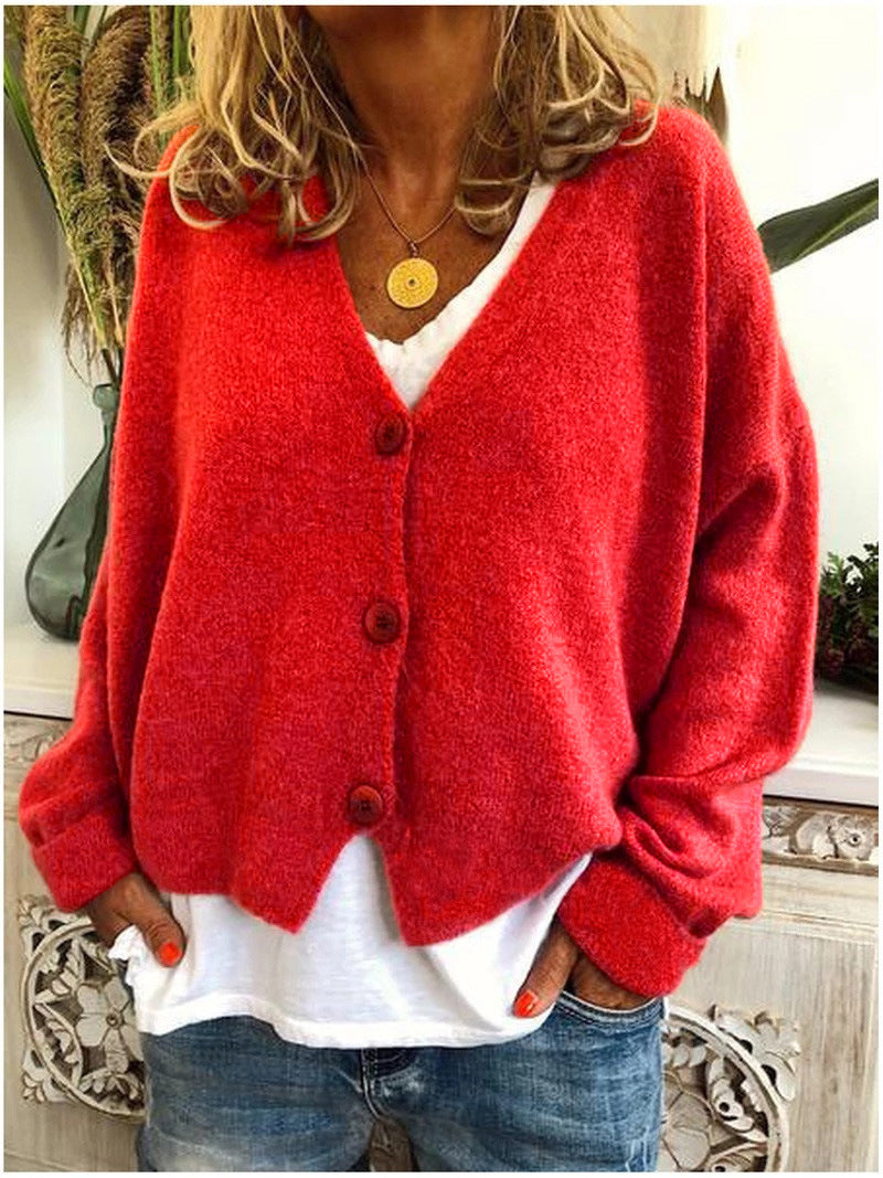 Elegante gilet in maglia per donna