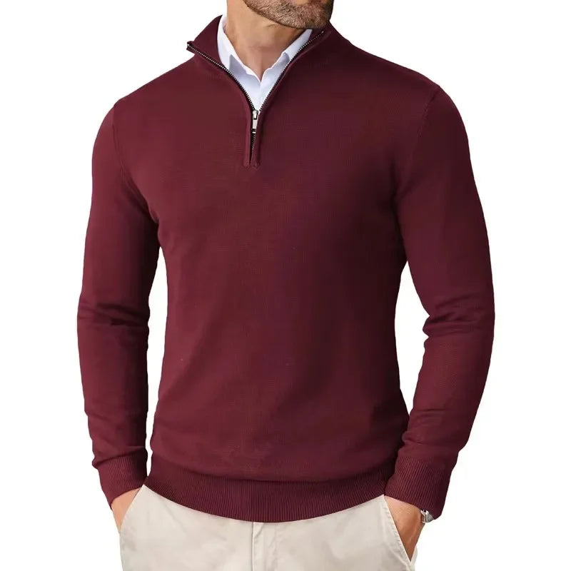 Premium | Pullover da uomo con zip